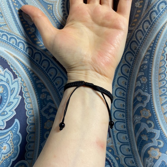 Jade Gemstone Handmade Adjustable Macrame Bracelet - Picture 13 of 15